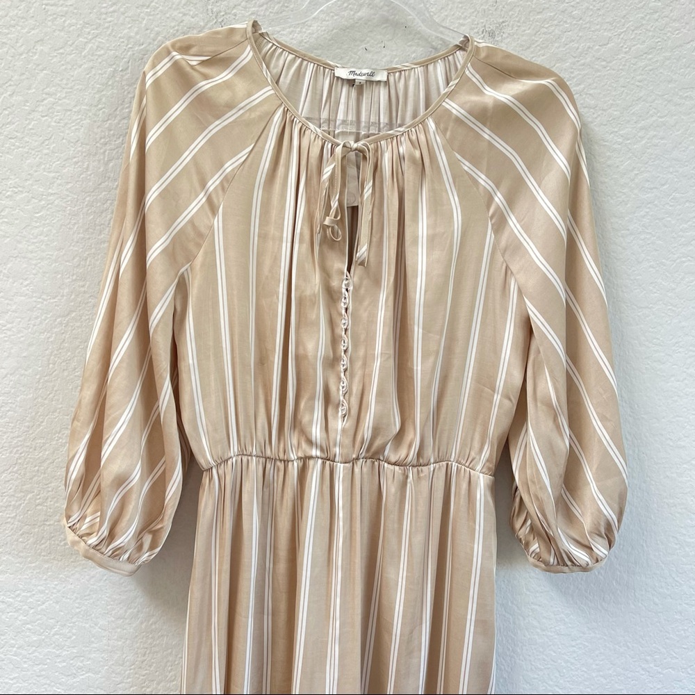 Madewell Striped Cypress Jumpsuit Sz Small - Picture 5 of 7